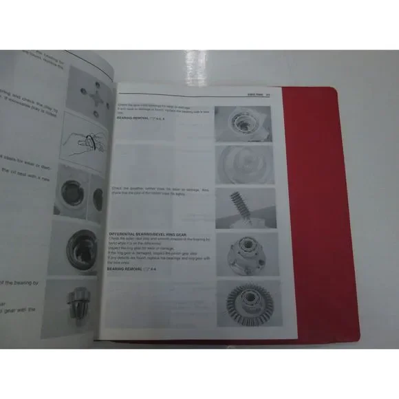 2002 03 04 05 2006 Suzuki LT-A400/F Service Manual BINDER FACTORY OEM BOOK 02***